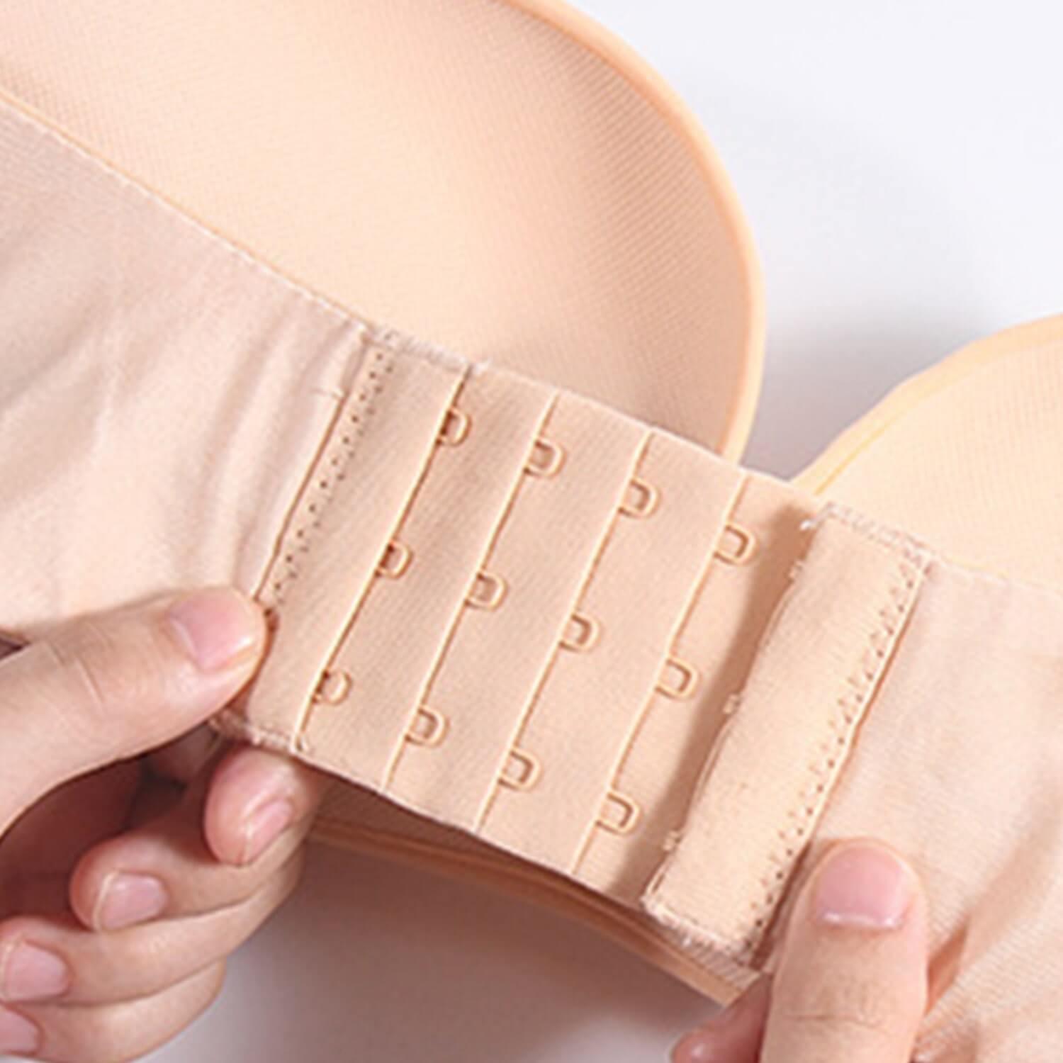 Invisible Push Up Front Closure Strapless Bra - Okay Trendy