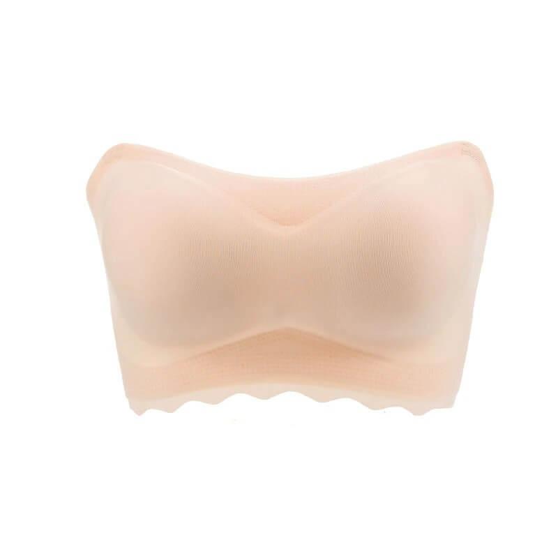 M- 7XL Convertible Bandeau Invisible Push Up Bra - Okay Trendy