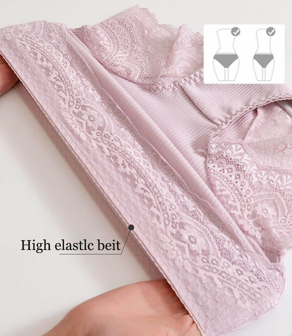 Large Size Cotton Hi Waist Brief - Okay Trendy