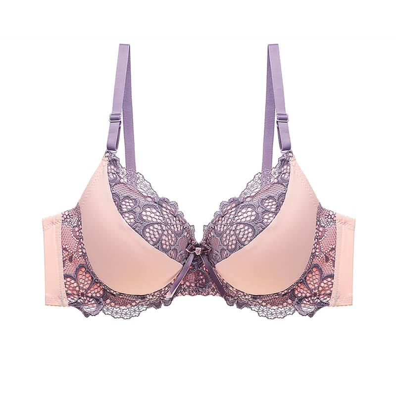 Sexy Lace Push Up Bra A B C D E Cup - Okay Trendy