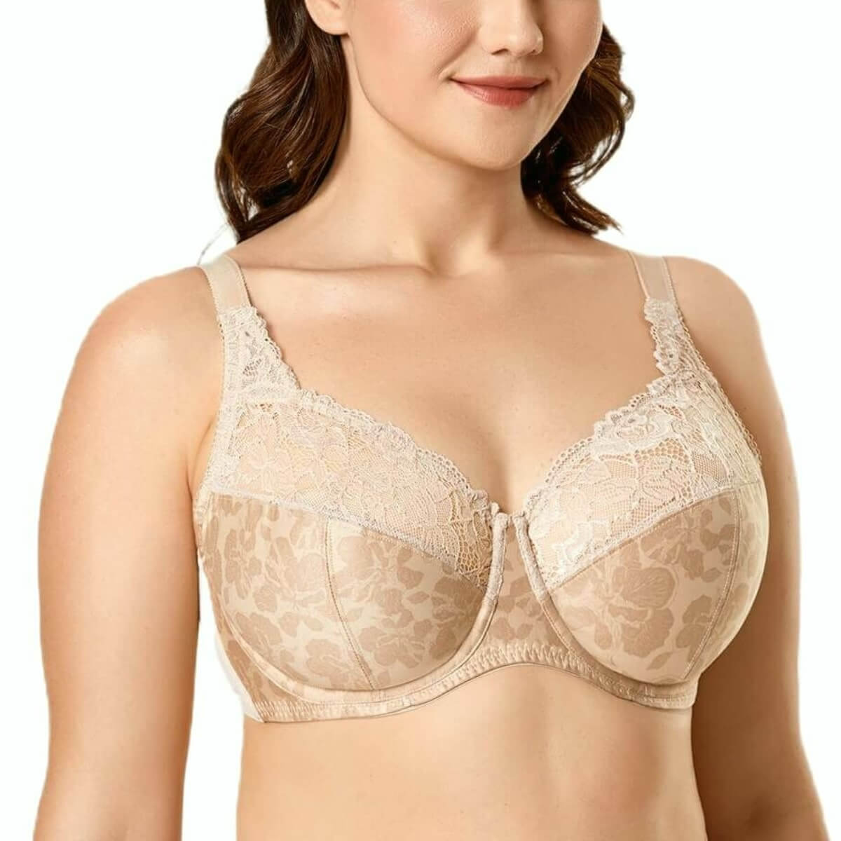 Leopard Print Minimizer Underwire Bra - Okay Trendy
