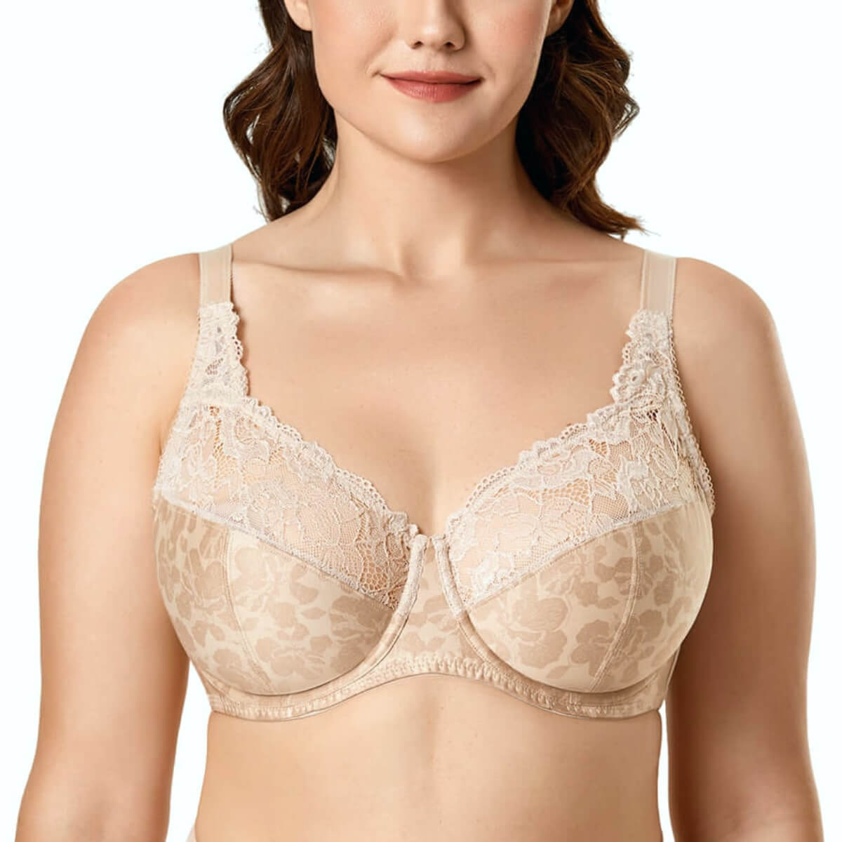 Leopard Print Minimizer Underwire Bra - Okay Trendy