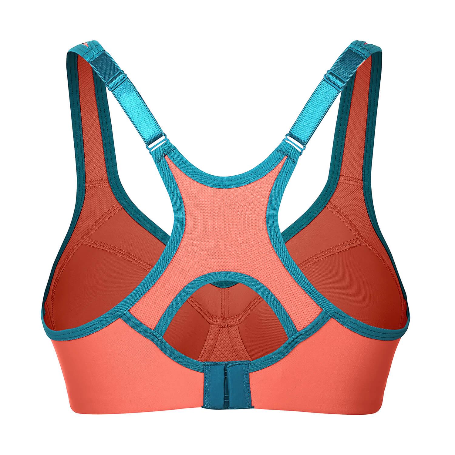 Lightly Padded Racerback Sports Bra For Large Bust - Okay Trendy