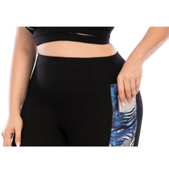 Matching Sports Bra and Leggings Set Plus Size - Okay Trendy