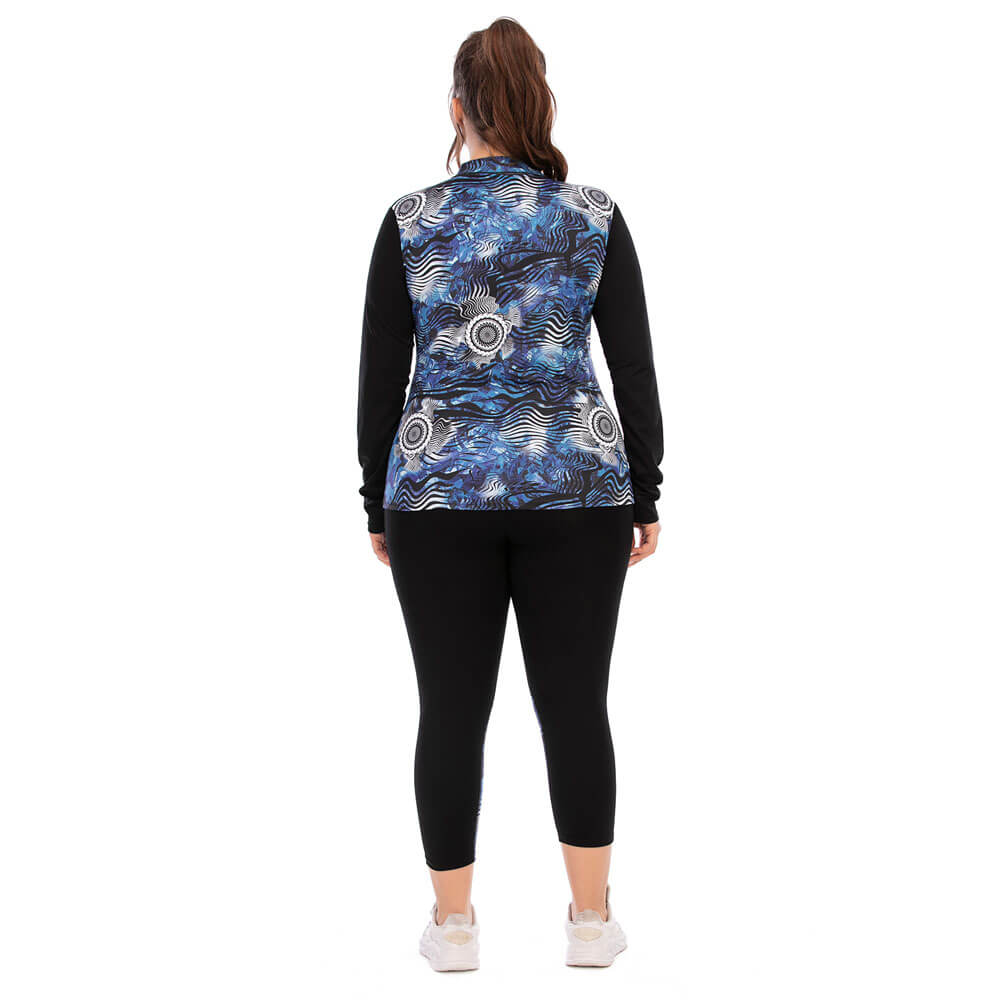 Matching Sports Bra and Leggings Set Plus Size - Okay Trendy