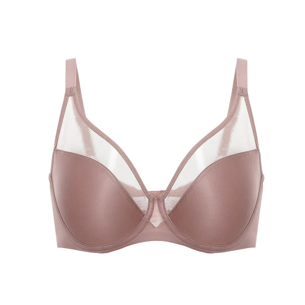 Minimizer Plus Size Sheer Unlined Bra