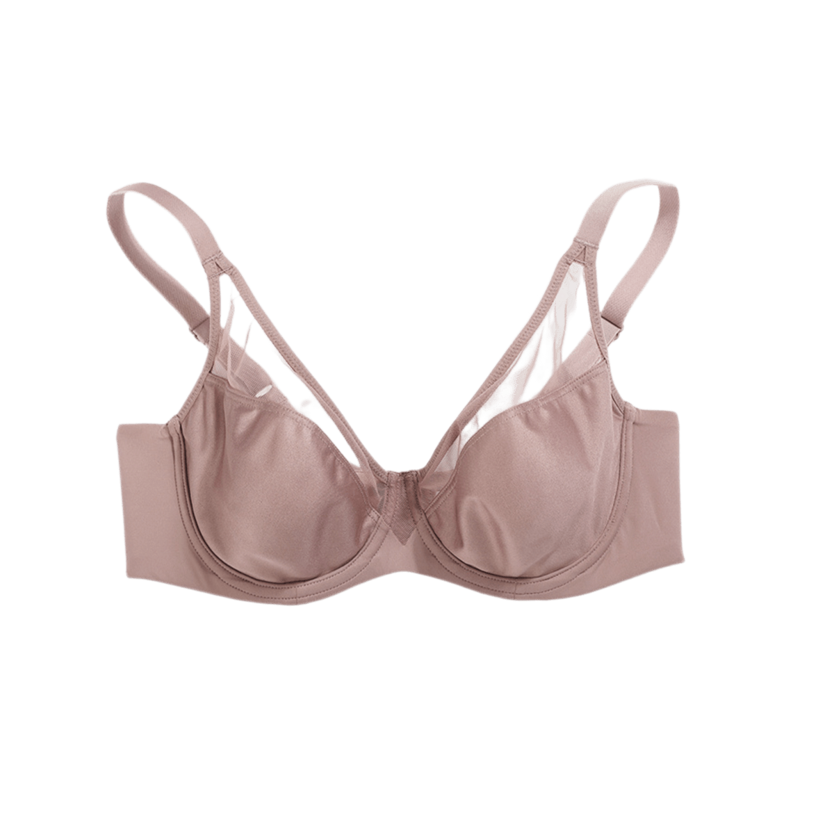 Minimizer Plus Size Sheer Unlined Bra