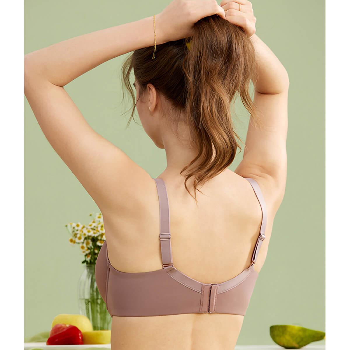 Minimizer Plus Size Sheer Unlined Bra