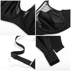 Minimizer Plus Size Sheer Unlined Bra