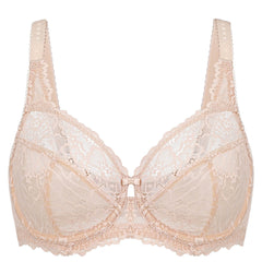 Minimizer See Through Unlined Underwire Bra