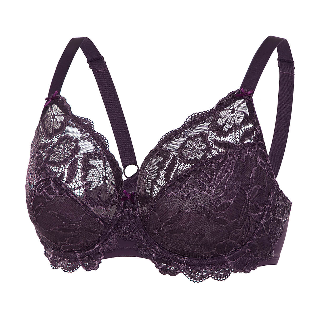 No Padding Underwire Lace Bra