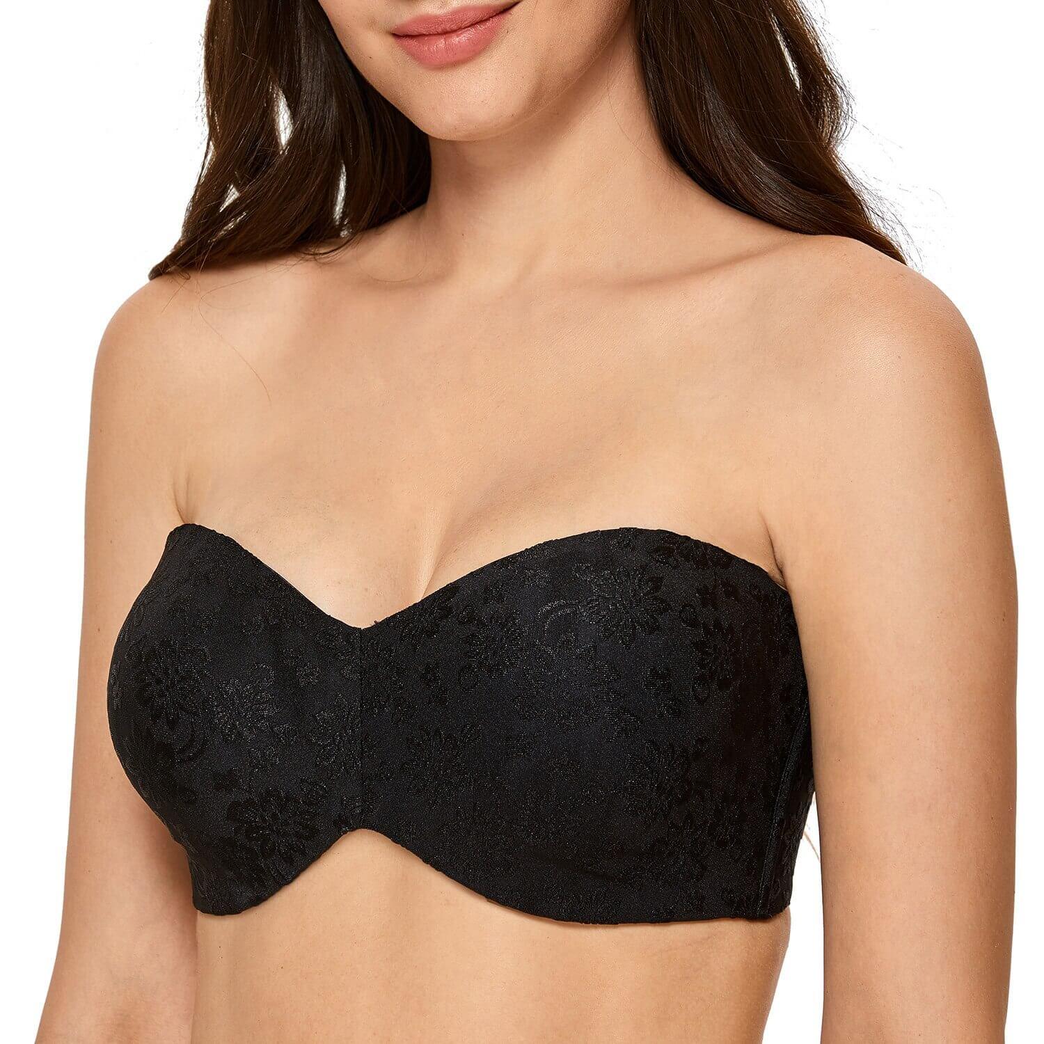 Women's Underwire Strapless Minimizer Bra 32C-42E - Okay Trendy
