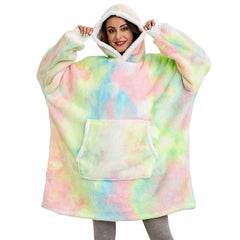 Womens Blanket Hoodie - Okay Trendy