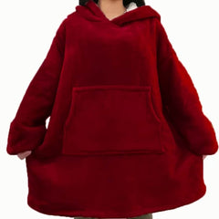 Oversized Winter Giant Blanket Hoodie for Women
