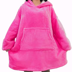 Womens Blanket Hoodie - Okay Trendy