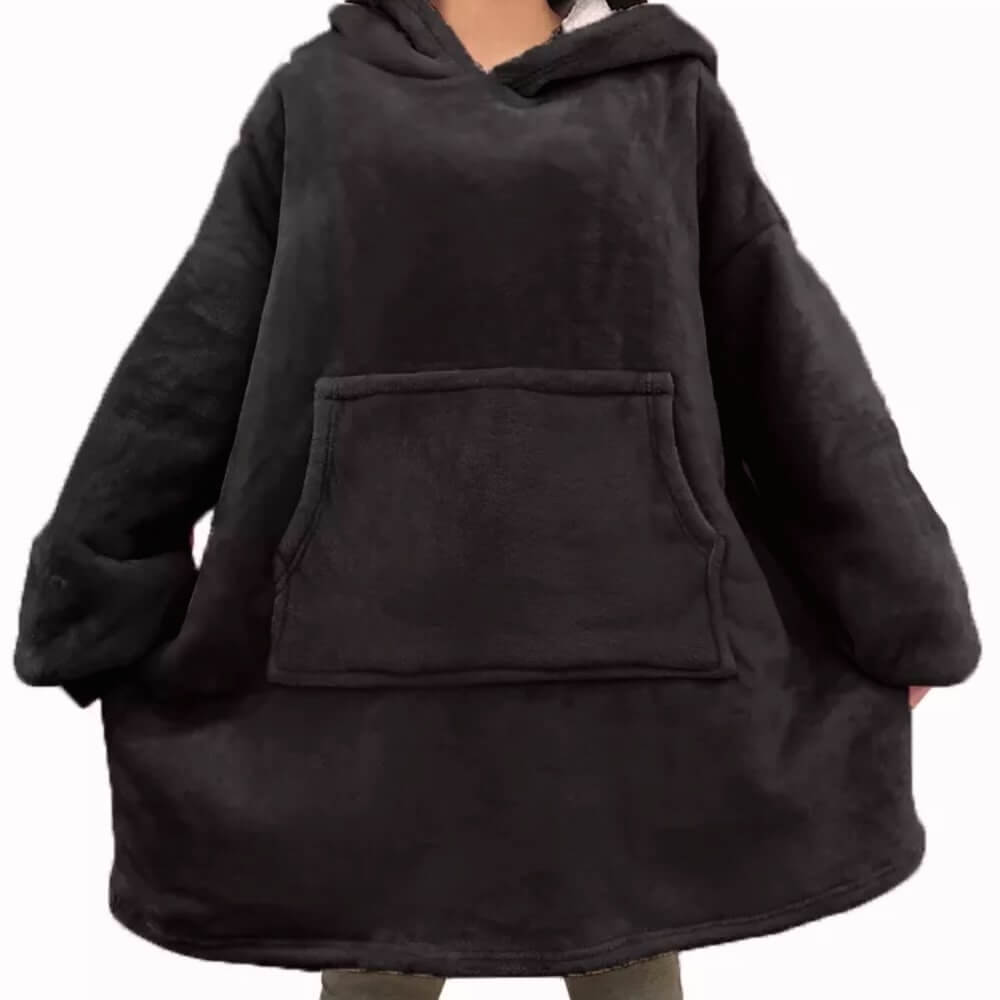 Oversized Winter Giant Blanket Hoodie for Women