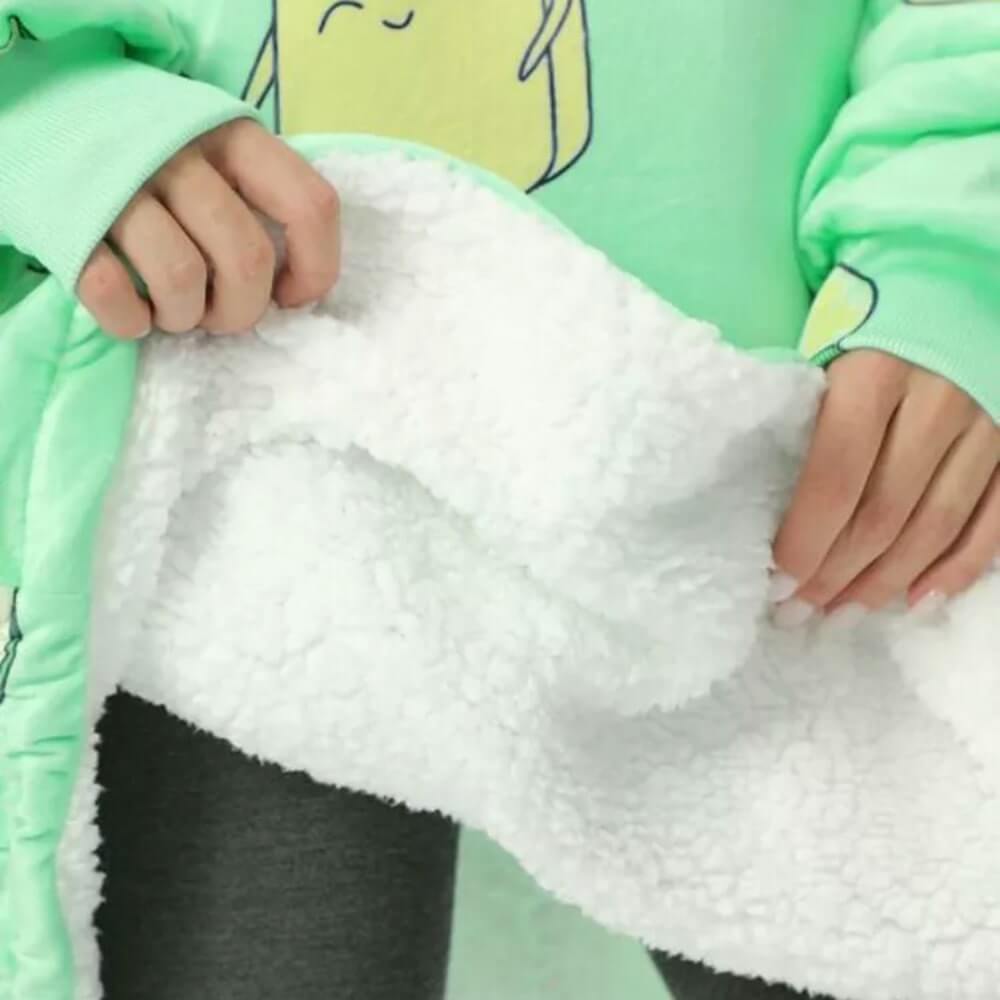 Womens Blanket Hoodie - Okay Trendy