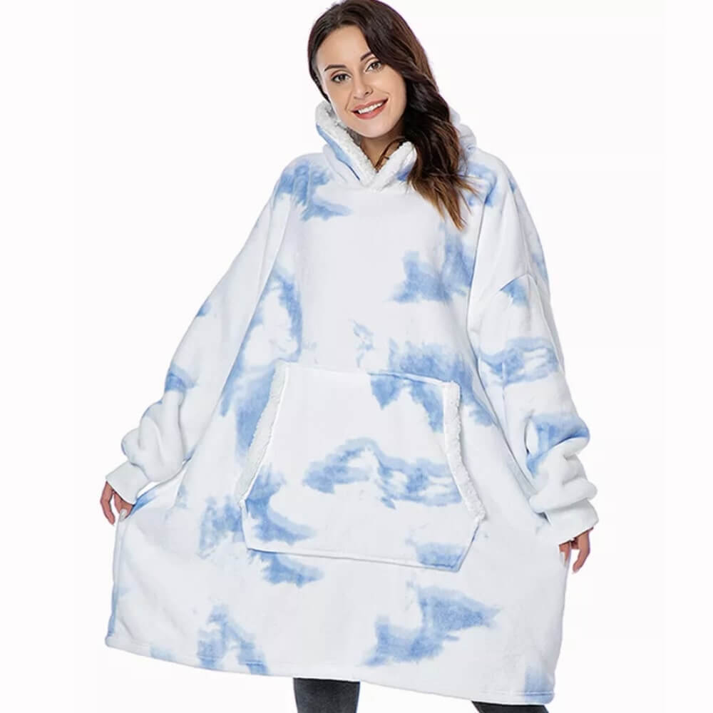 Womens Blanket Hoodie - Okay Trendy