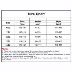 size chat for Plus Size Cheeky Swimsuit Flower Print