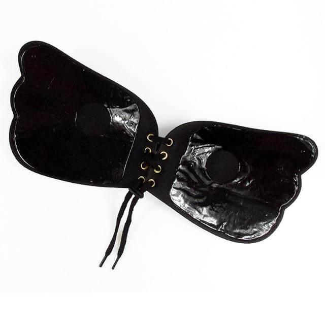 Plus Size Front Closure Strapless Padded Stick On Bra