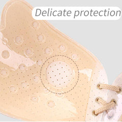 Plus Size Front Closure Strapless Padded Stick On Bra