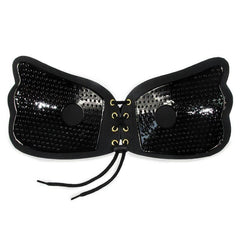 Plus Size Front Closure Strapless Padded Stick On Bra