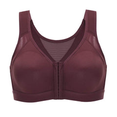 Plus Size Full Coverage Front Closure Bras For Seniors - Okay Trendy