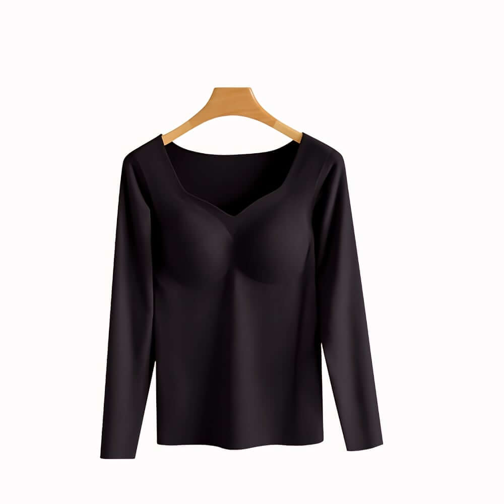 Seamless Heated Long Underwear Plus Size - Okay Trendy