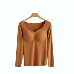 Seamless Heated Long Underwear Plus Size - Okay Trendy