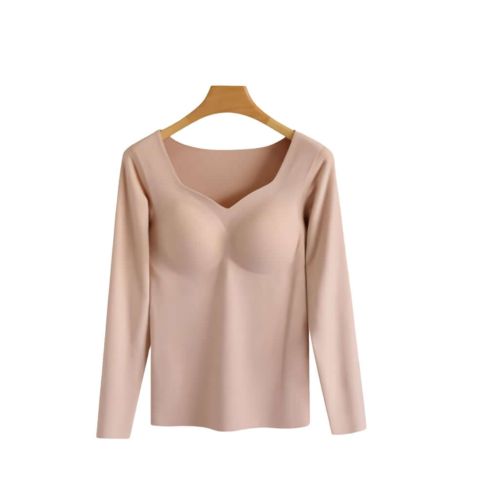 Seamless Heated Long Underwear Plus Size - Okay Trendy