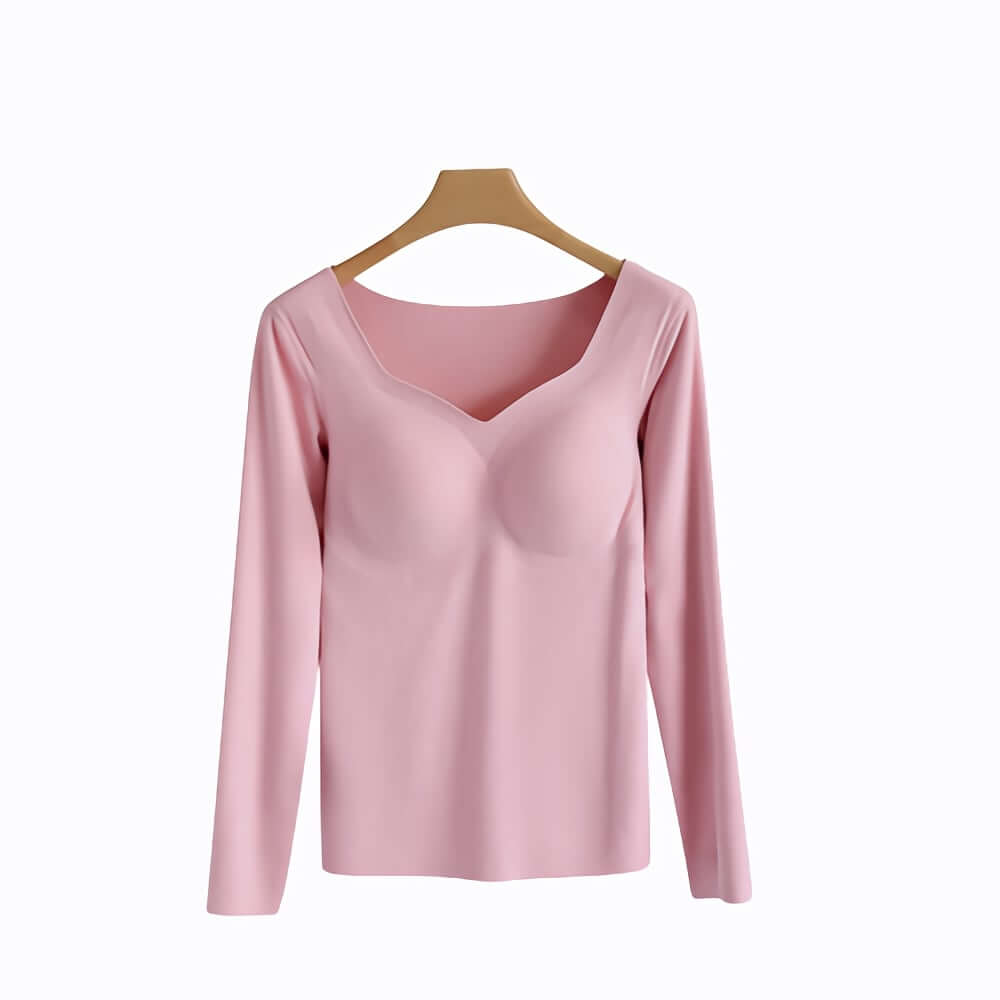 Seamless Heated Long Underwear Plus Size - Okay Trendy