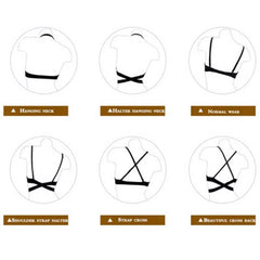 Plus Size Lift Up Backless Strapless Plunge Bra