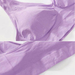 Plus Size Sports Comfort Bras With Pads - Okay Trendy