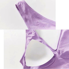 Plus Size Sports Comfort Bras With Pads - Okay Trendy