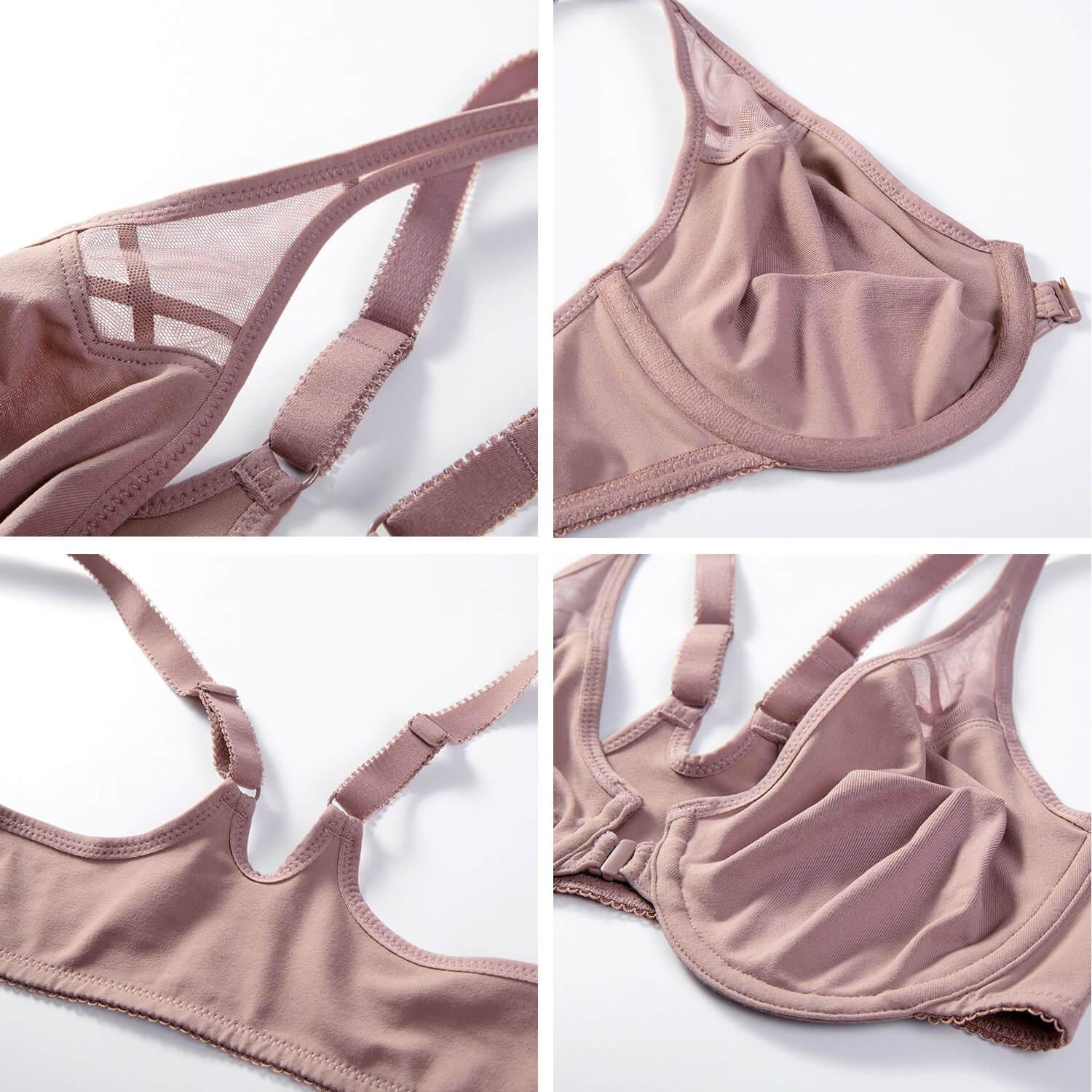 Push Up Comfort Front Closure Bras For Large Breasts - Okay Trendy