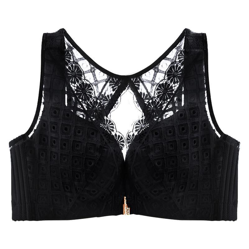 Push Up Front Clasp Bra for Heavy Breast - Okay Trendy