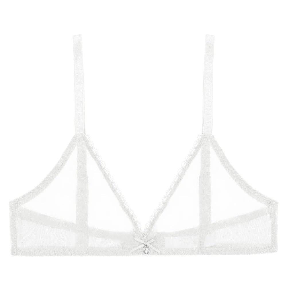 Ultra Thin Transparent Bras And Sheer Panties - Okay Trendy