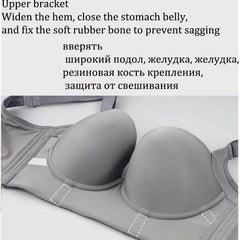 Seamless Push Up Plunge Bra - Okay Trendy