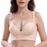 Seamless Push Up Plunge Bra - Okay Trendy