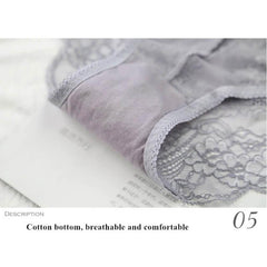 Sexy Bra Panty Set Thin Transparent Lace Underwear - Okay Trendy