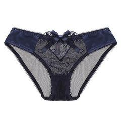 Sexy Flower See Through Bra And Panties Plus Size - Okay Trendy