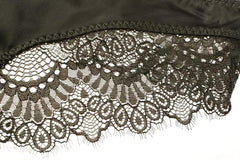 Lace Plunge See Through Underwire Bra And Panty Sets - Okay Trendy