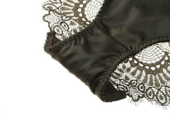 Lace Plunge See Through Underwire Bra And Panty Sets - Okay Trendy