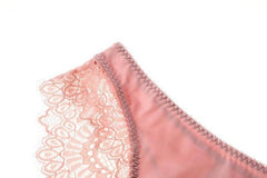 Lace Plunge See Through Underwire Bra And Panty Sets - Okay Trendy