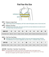 Push Up Comfort Front Closure Bras For Large Breasts - Okay Trendy