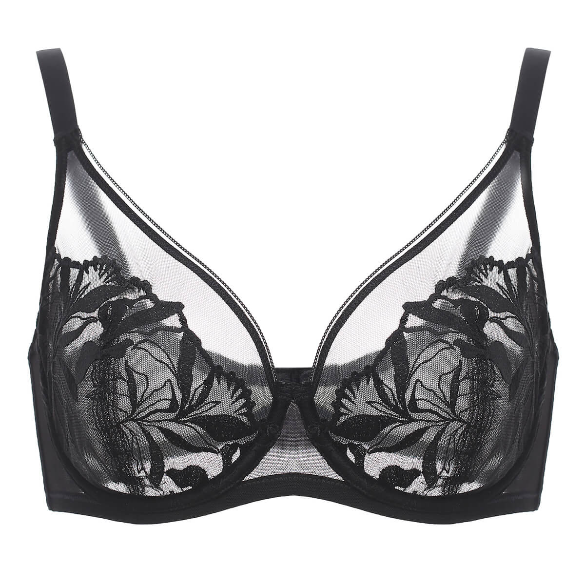 Transparent Sheer Mesh Bras - Okay Trendy