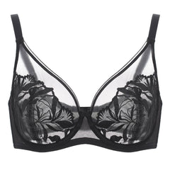 Transparent Sheer Mesh Bras - Okay Trendy