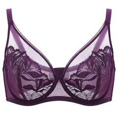 Transparent Sheer Mesh Bras - Okay Trendy