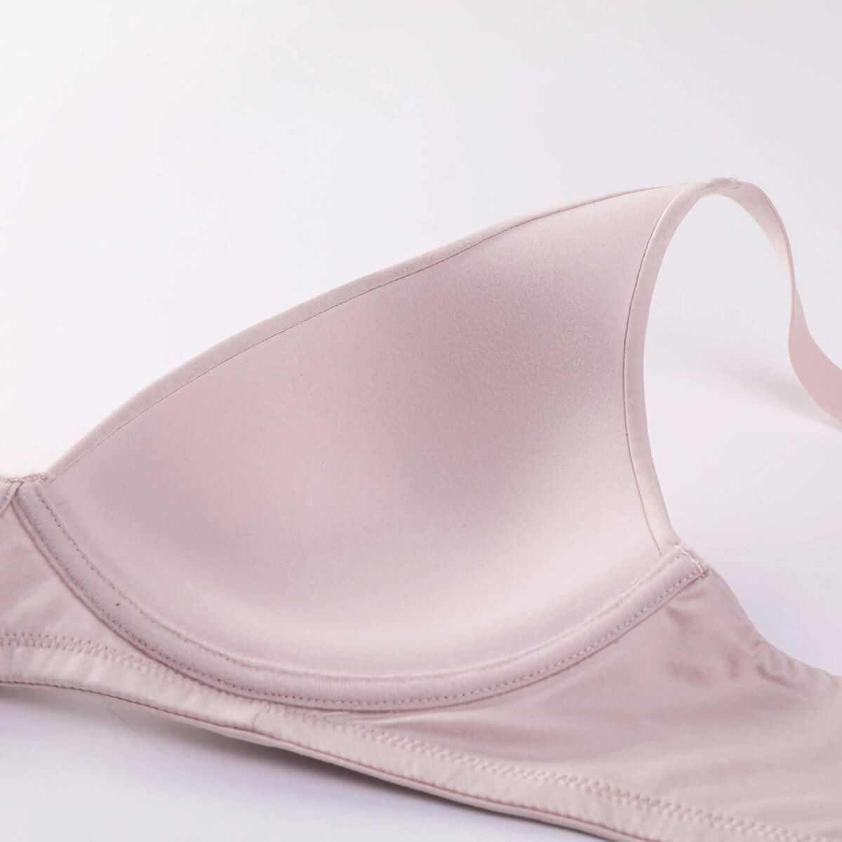 Triangle Wirefree Plus Size Plunge Bra