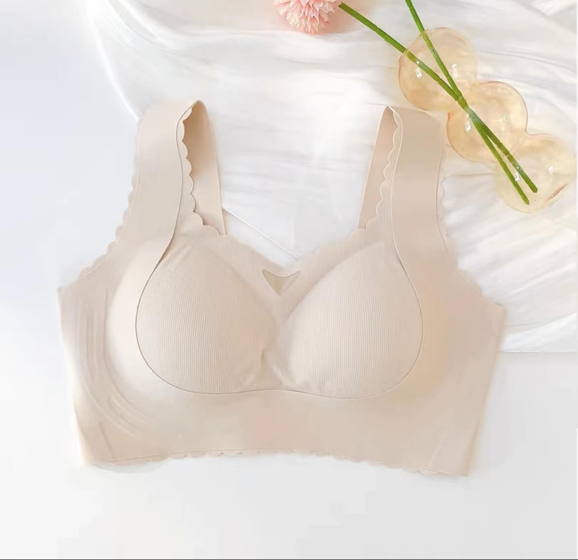 Ultra-thin Big Breasts Back Fat Bra